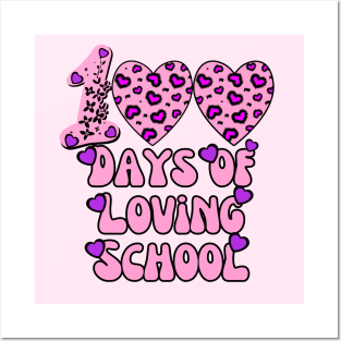 100 Days of Loving school Posters and Art